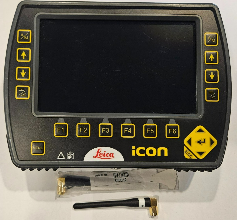 Leica MC iCP42 3D Panel Dozer/Grader w. Antenna, Untested