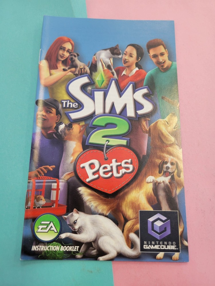 Gamecube - Sims 2: Pets - Manual Only