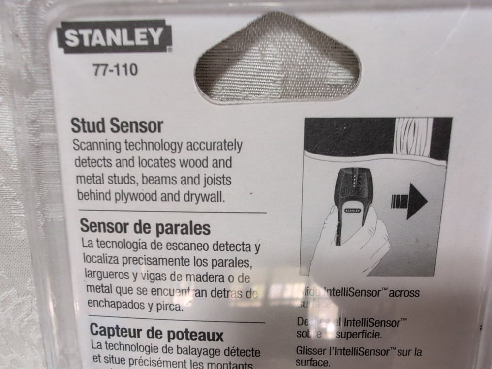 NEW Stanley IntelliSensor 77-110 Stud Finder Sensor