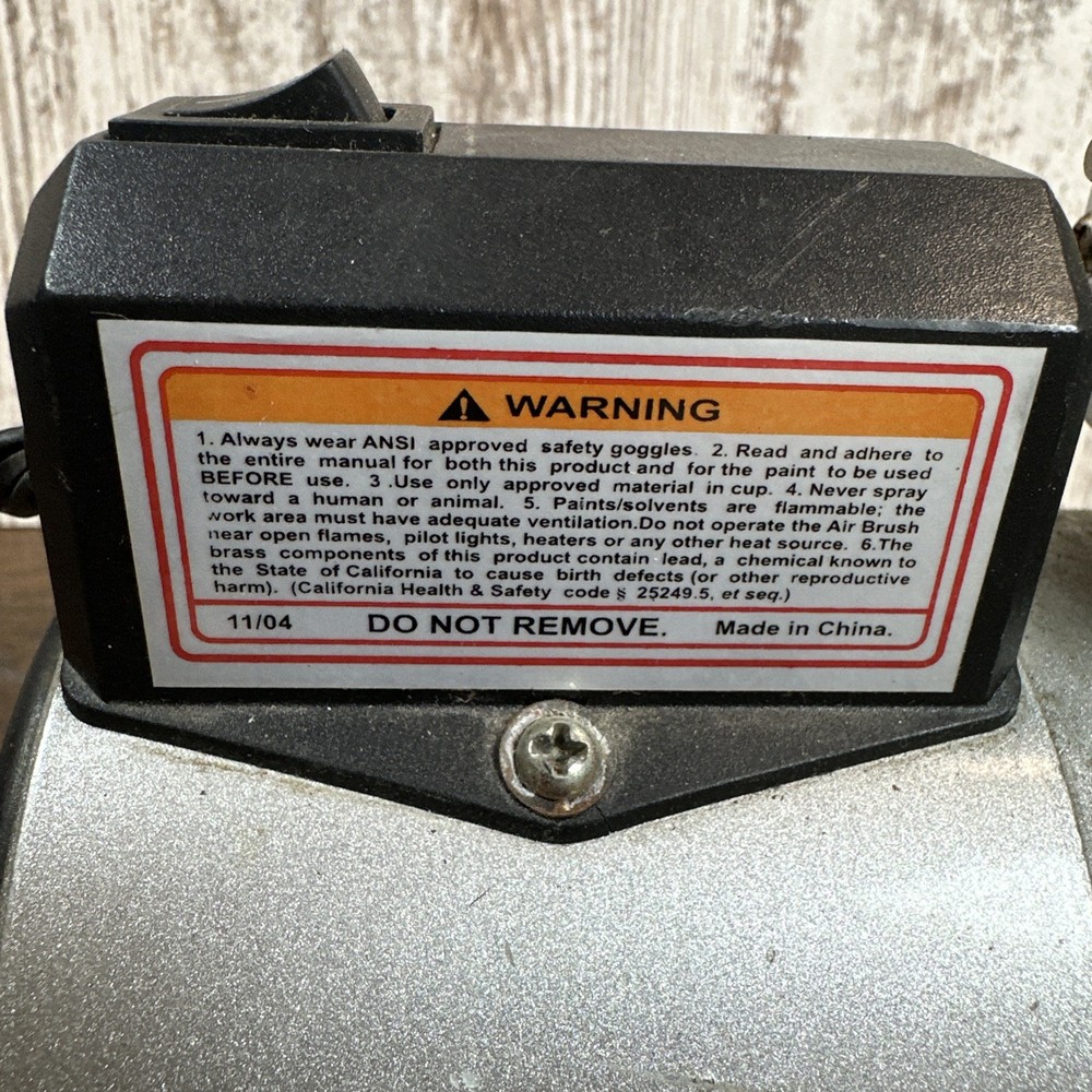 Powercat Mini Air-Brush Compressor 30psi - No Accessories - Powers On