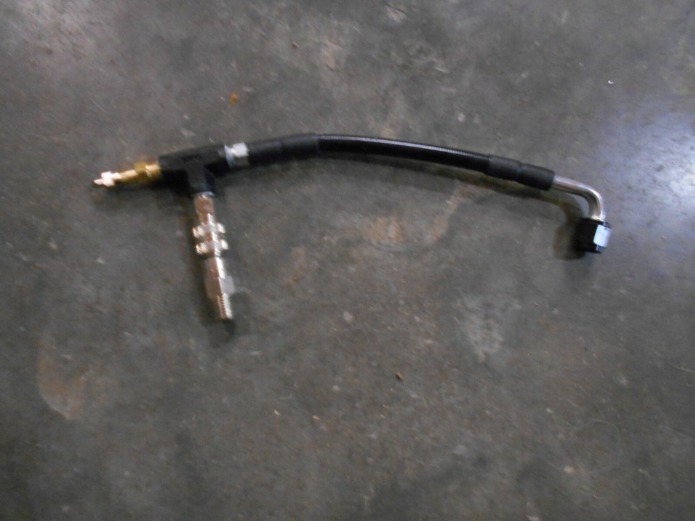 FlexFlow and Low Loss Adapter Hose 10" Black (VVV-3)