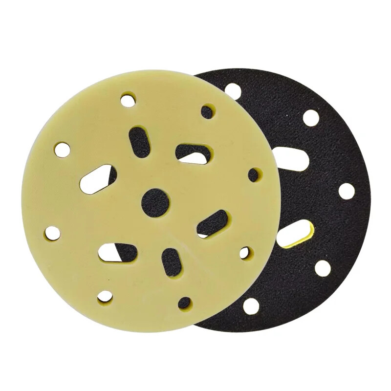 4 pcs 6 Inch 15 Holes Hook and Loop Soft Sponge Cushion Buffer Pads