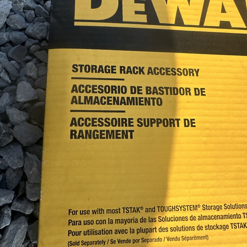 DeWalt DWV016TSRK TOUGHSYSTEM Storage Rack Accessory (Dust Extractor)