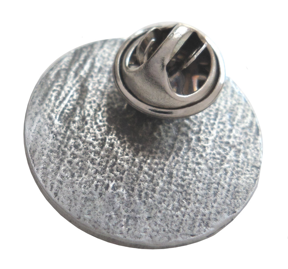 V8 Pewter Pin Badge