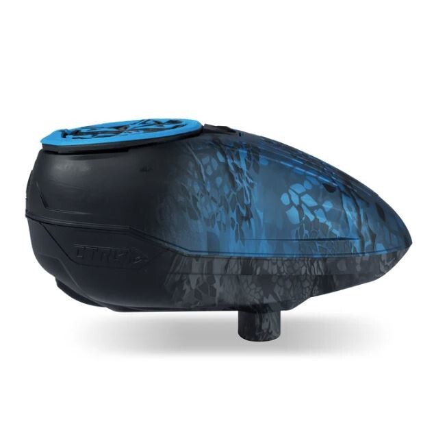 Bunker Kings CTRL2 Electronic Loader Paintball Hopper Ice Highlander