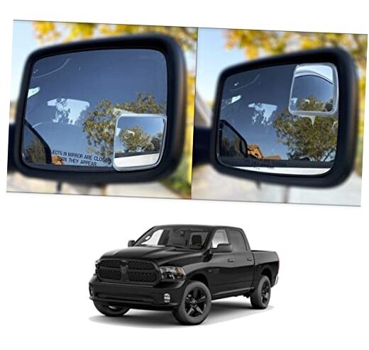 NXTGEN Custom Blind Spot Mirrors - Extended View (2 Pack) Compatible With 4th