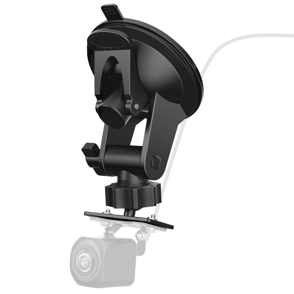 Pixelman Rear Camera Holder, Dash Cam Mount for Windshield, Car Black