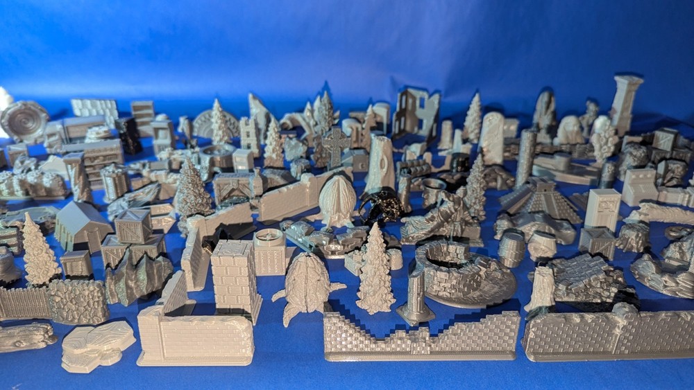 204 Pieces of scatter terrain bundle