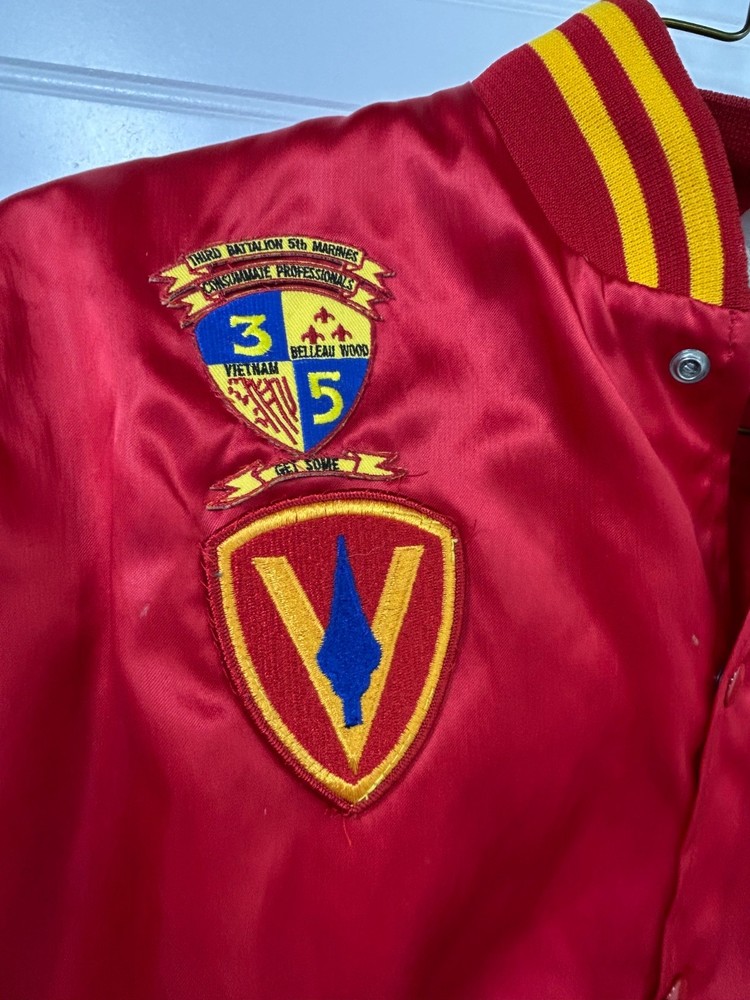 US Marine Corps Veterans Patched Jacket