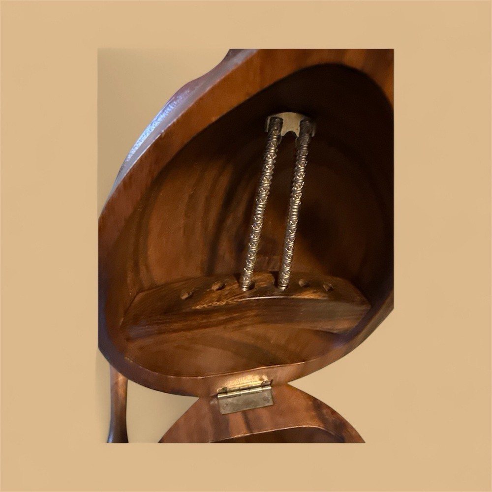 Vintage Extra Large Walnut Shape Nut Bowl Nutcracker