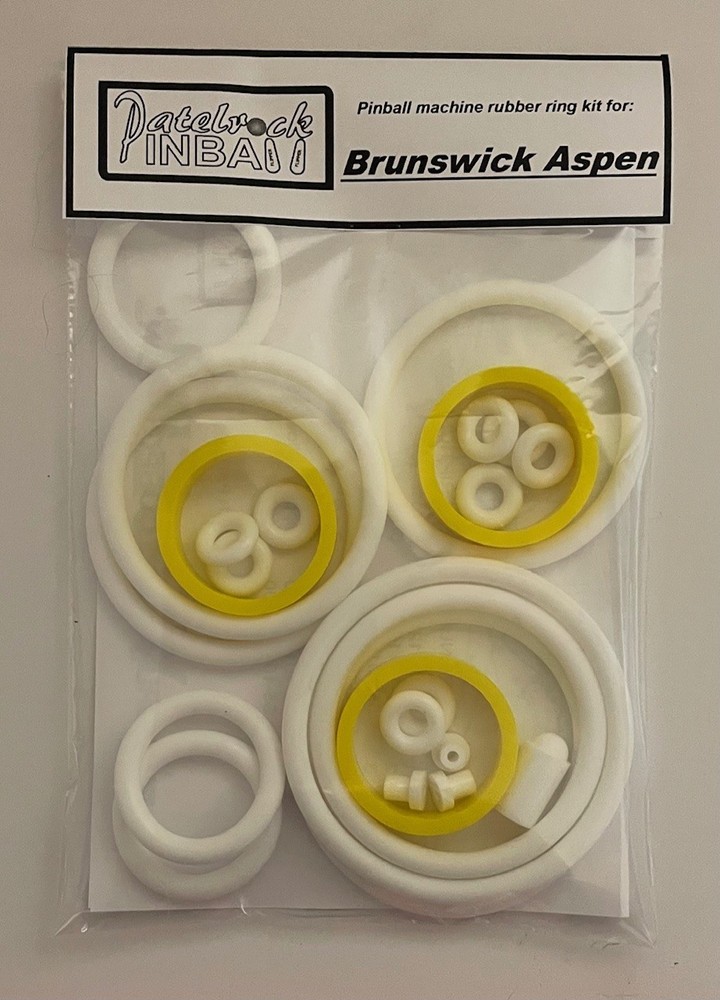 1978 Brunswick Aspen Pinball Machine Rubber Ring Kit