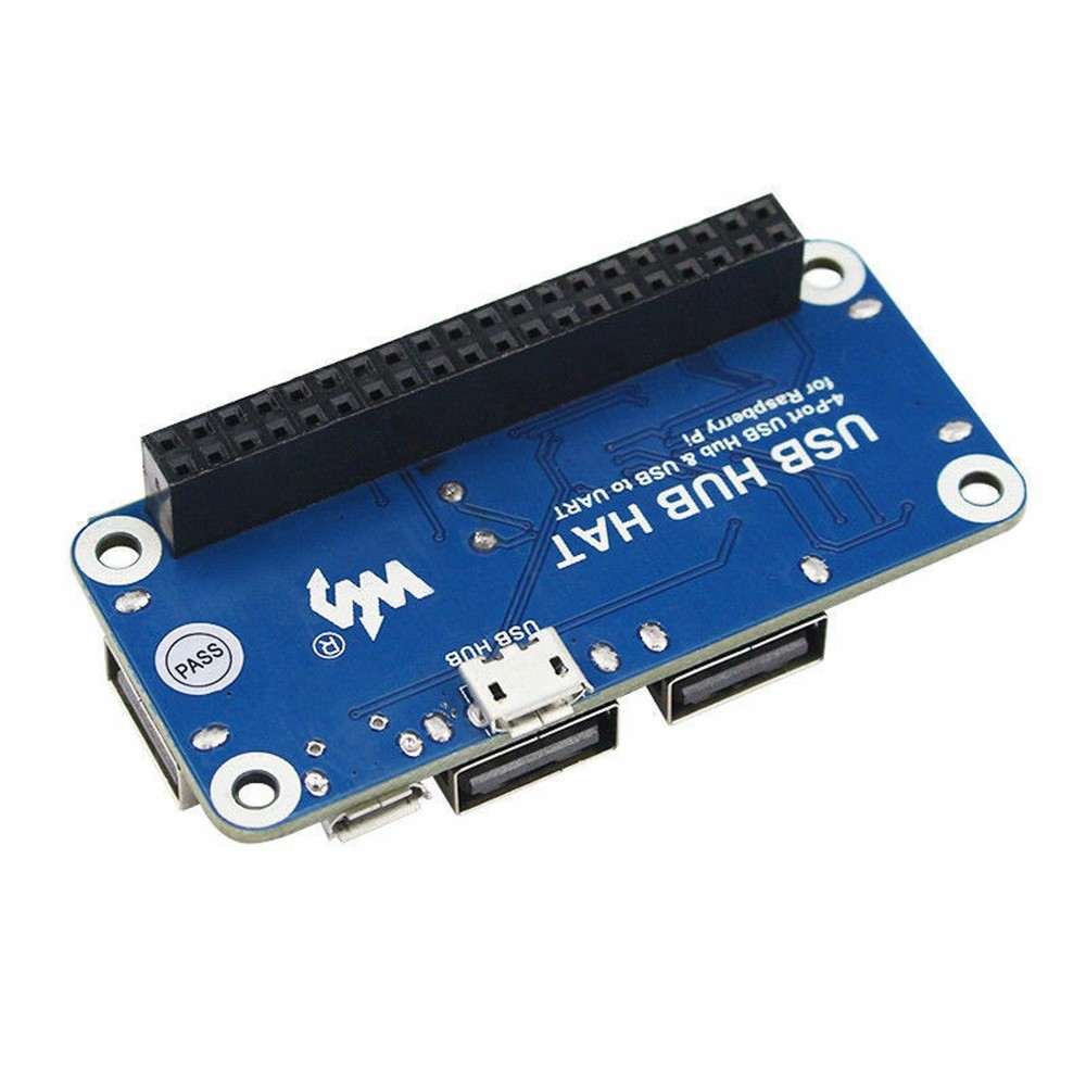 5V USB Hub Extension Board & Micro USB Converter & Cable For Raspberry Zero/W H