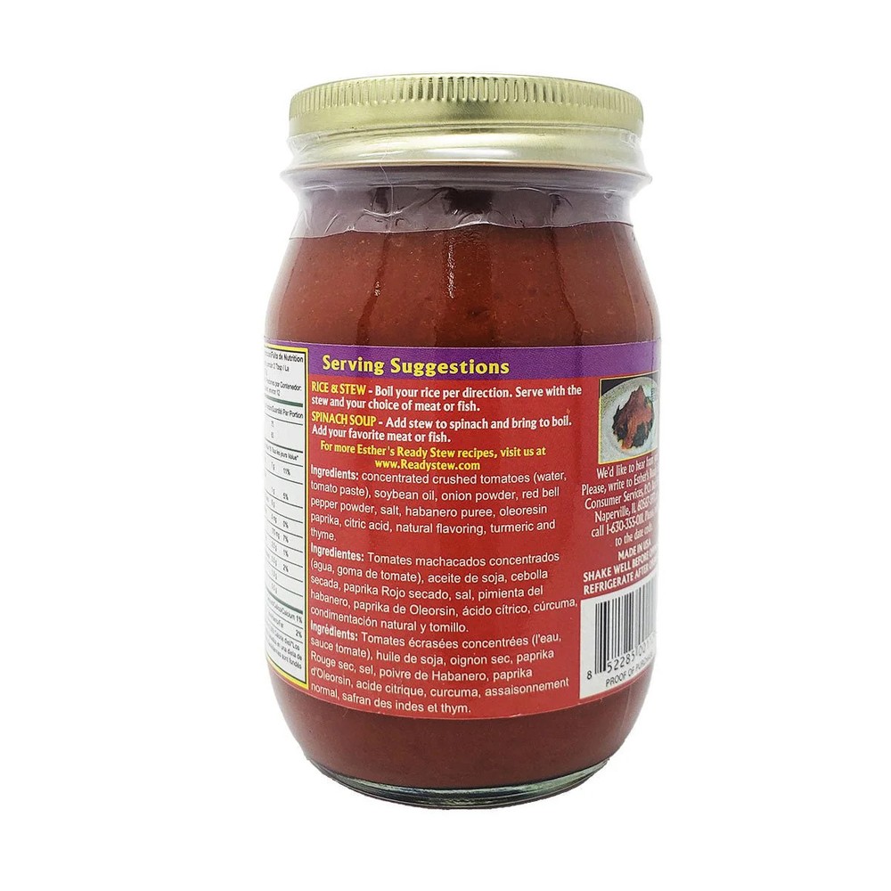 Esther's Ready Stew - Mild -16oz