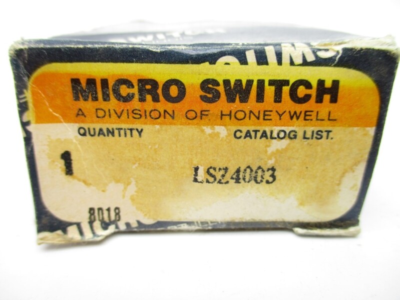 MICRO SWITCH LSZ4003 NSMP