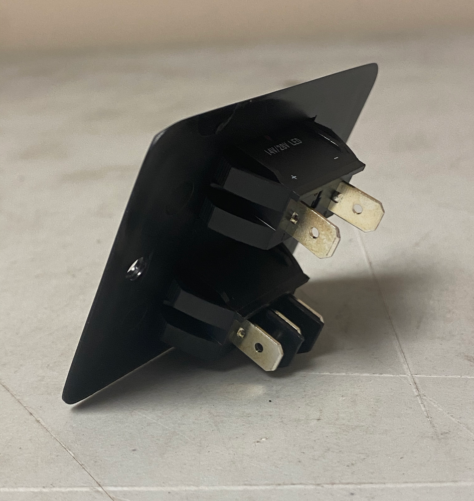 RV Water Pump Interior Switch W/ Red LED Indicator Camper Marine RV Boat