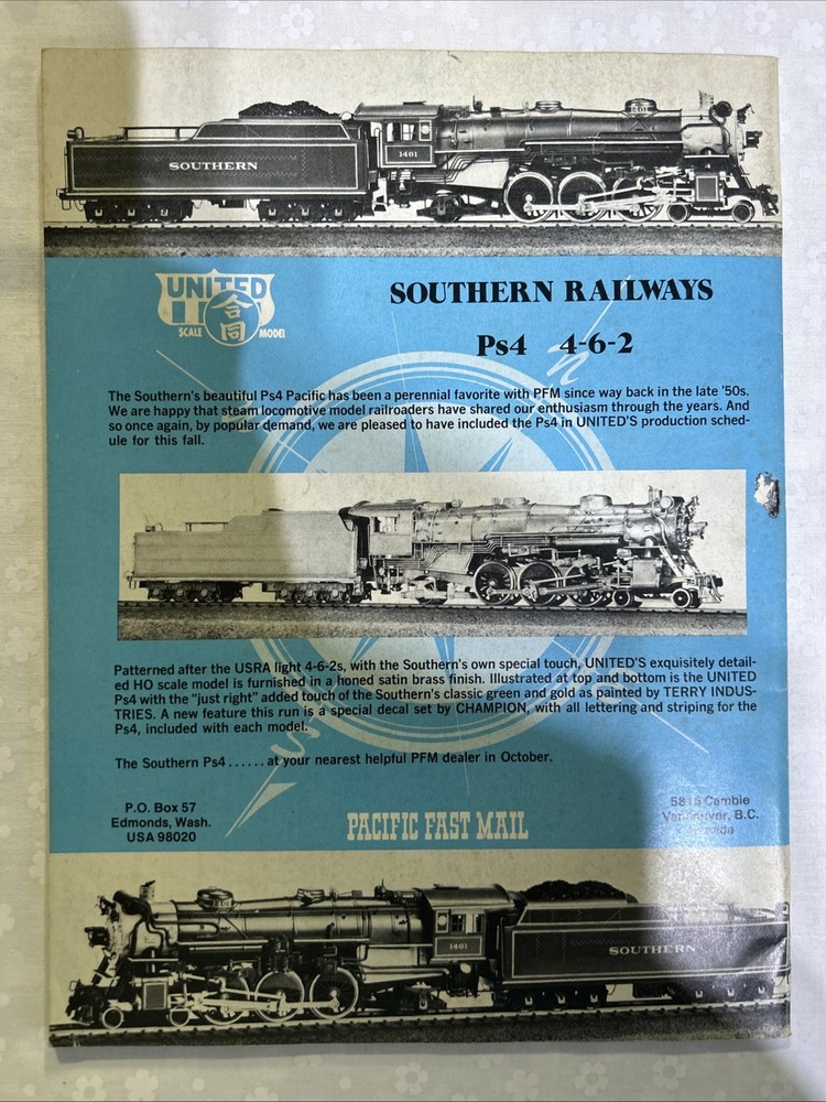 Railroad Model Craftsman Magazine October 1973