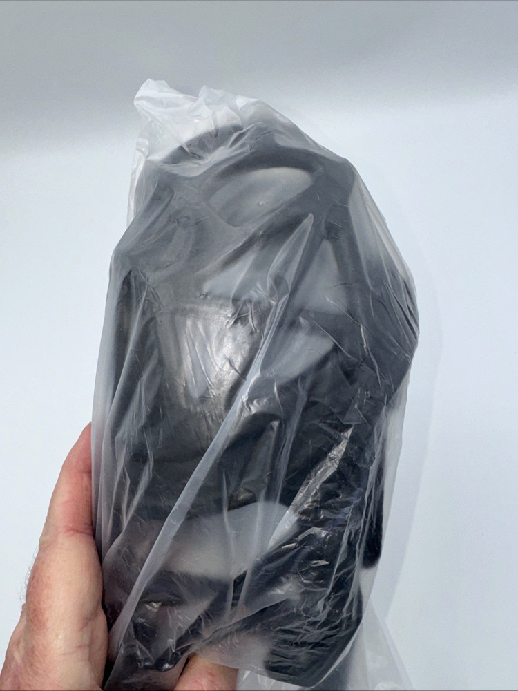 Dog Muzzle, Breathable Basket Muzzle Black Large