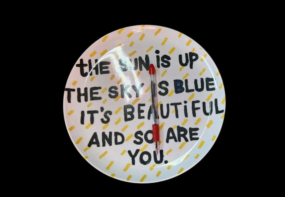 Dear Prudence lyrics plate