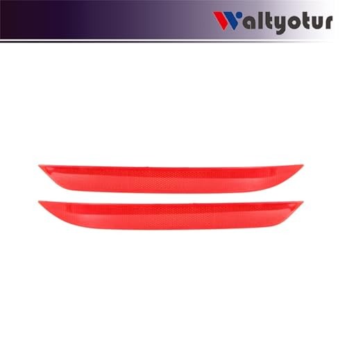 2Pc Rear Left & Right Bumper Reflector Set Replacement for Accord 2016-2017