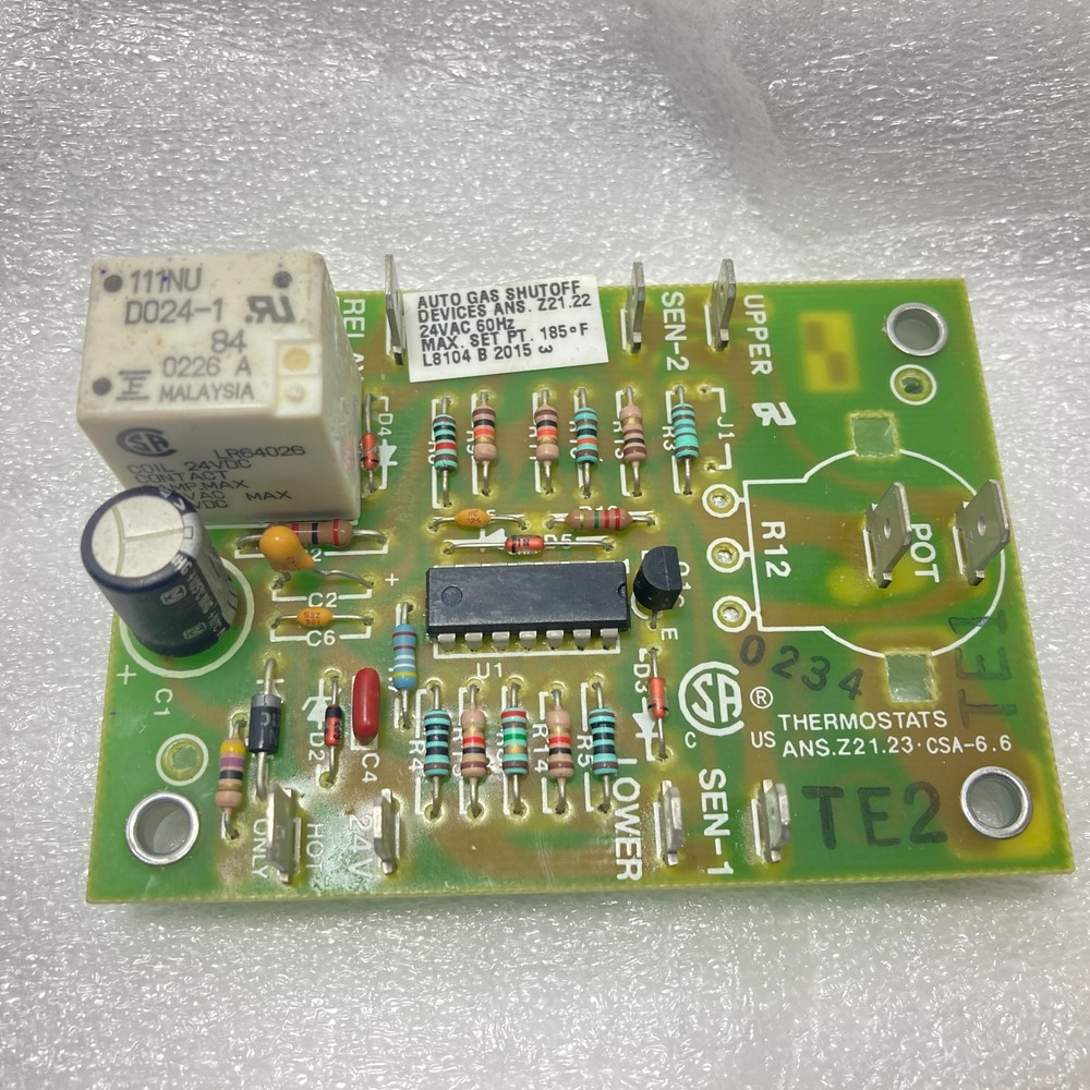 Bradford White 233-41347-00 Dual Thermostat Board L8104A / 2334134700 / 17357
