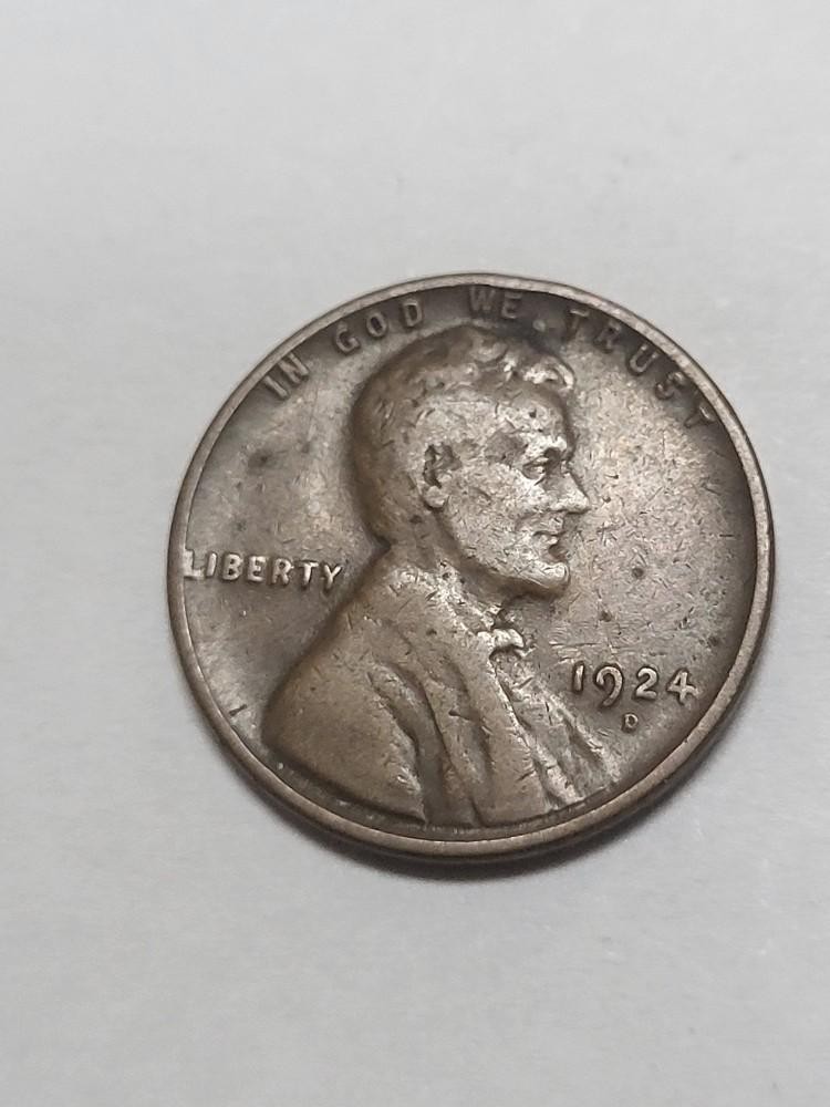 1924 D Lincoln Cent CHEAP !!! A