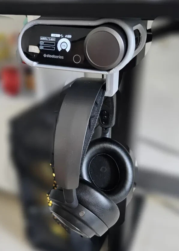 Arctis Nova Pro Wireless Under Desk Mount & Headphone Holder