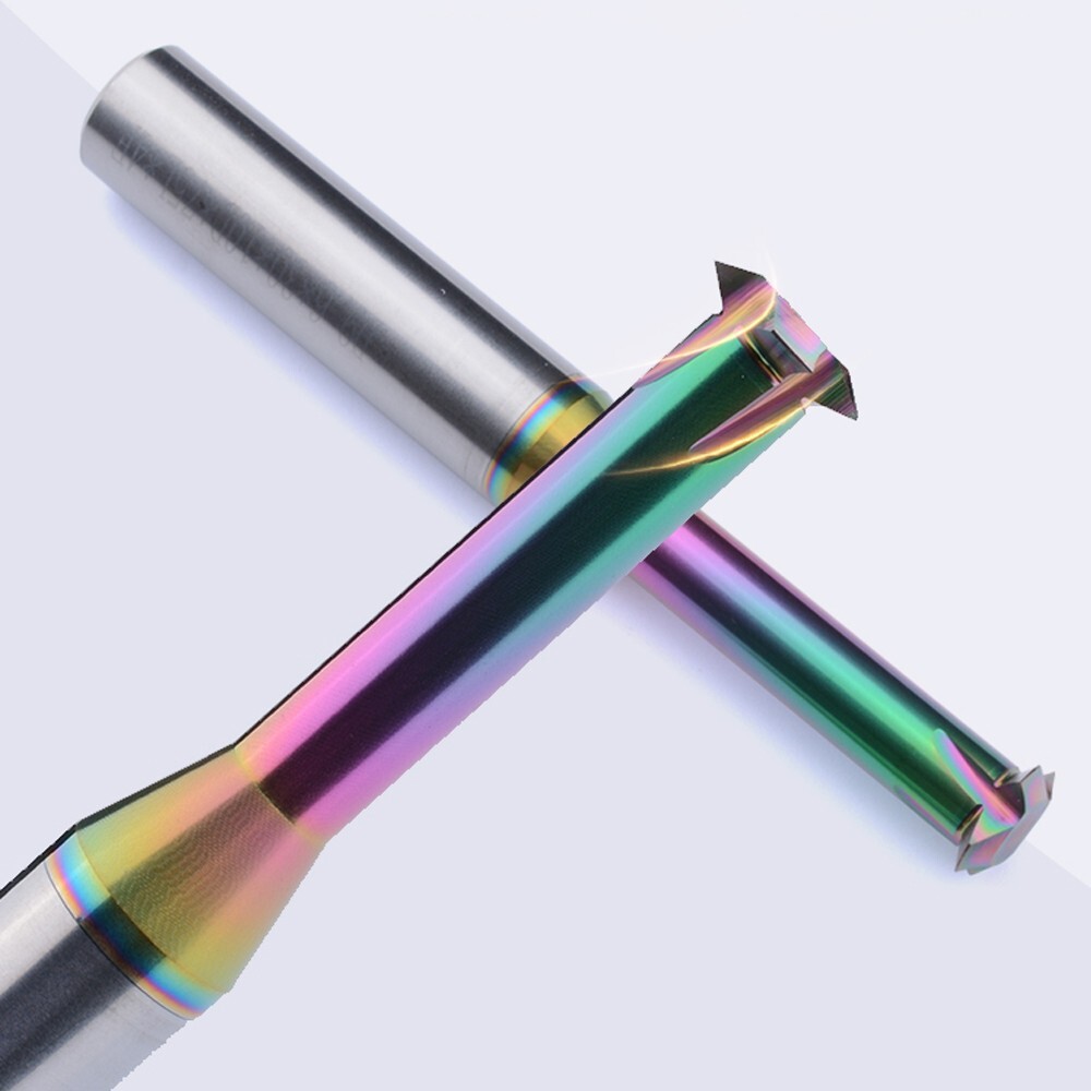 5pcs D2.35 Carbide Thread Milling Cutters for Aluminum Thread Angle 60 Degrees