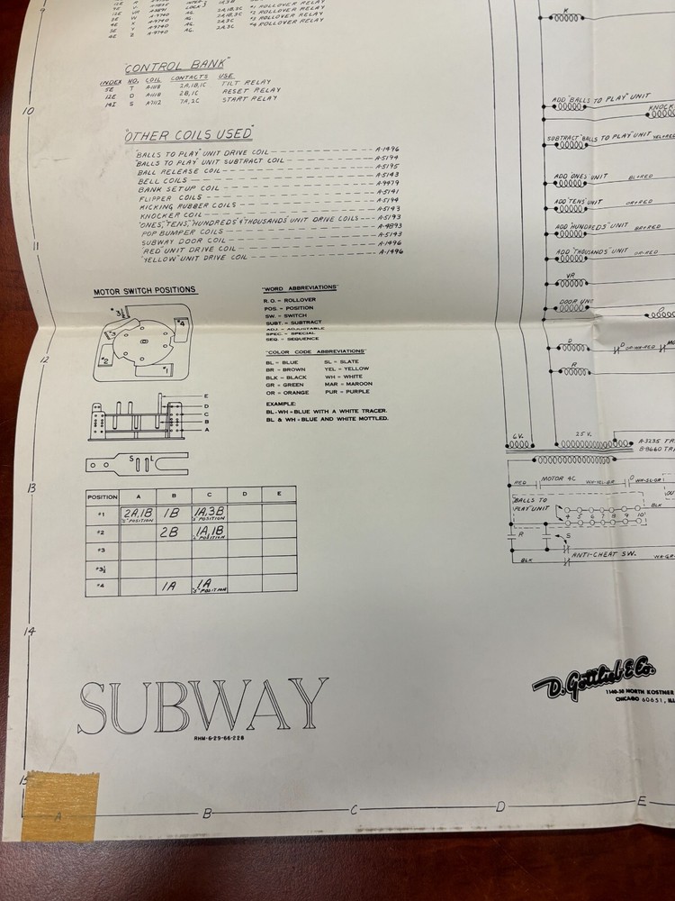 ORIGINAL-GOTTLIEB-SUBWAY-PINBALL-SCHEMATICS