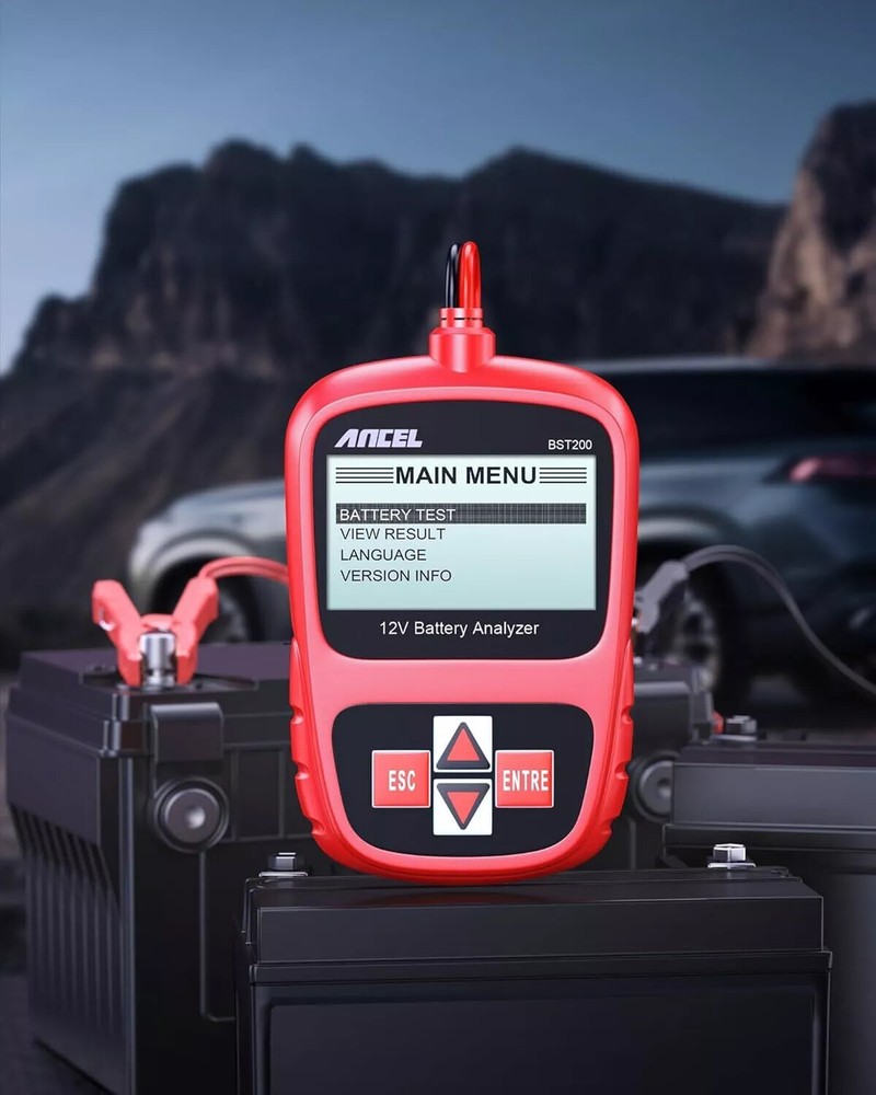 Ancel BST200 12V Car Battery Tester Digital Auto Vehicle Battery Analyzer Tool