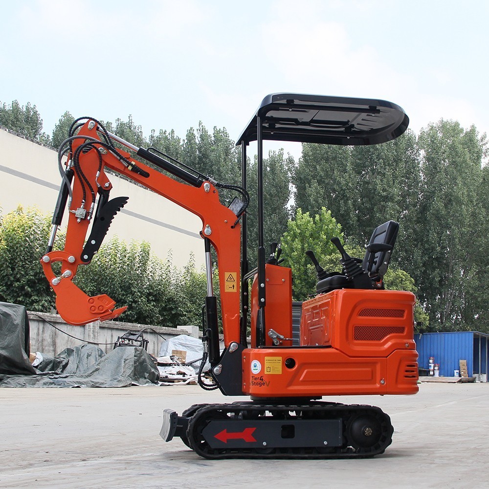 1 Ton Mini Excavator – Tracked with B&S Engine & Pilot Control System US spot