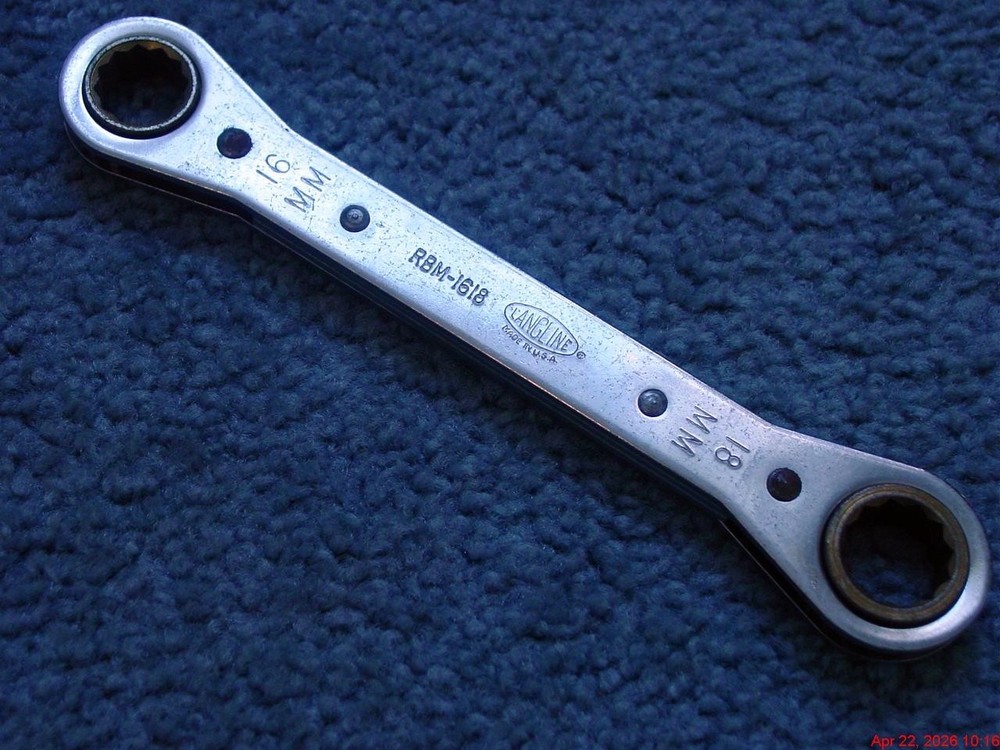 (6) Langline Double Box End Metric Wrenches