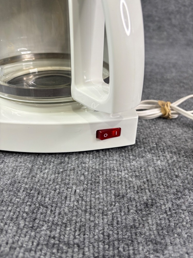 Krups Aroma 10 Cup Coffee Maker Type 130 A White Tested Working