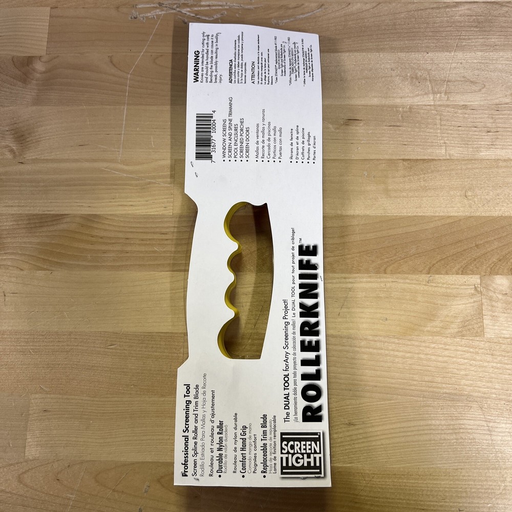 (2 PACK) Screen Tight Roller Knife Professional Screening Tool