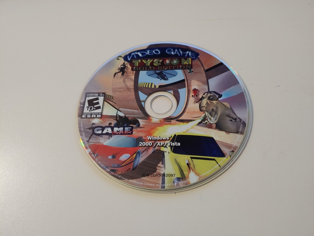 Video Game Tycoon Gold PC Game (#a5)