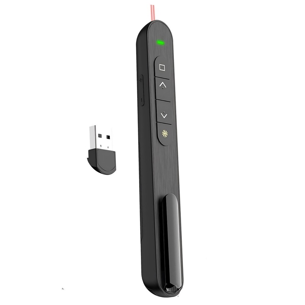 Remote Control Wireless Presenter Presenter Laser PowerPoint Presentation 15x2cm