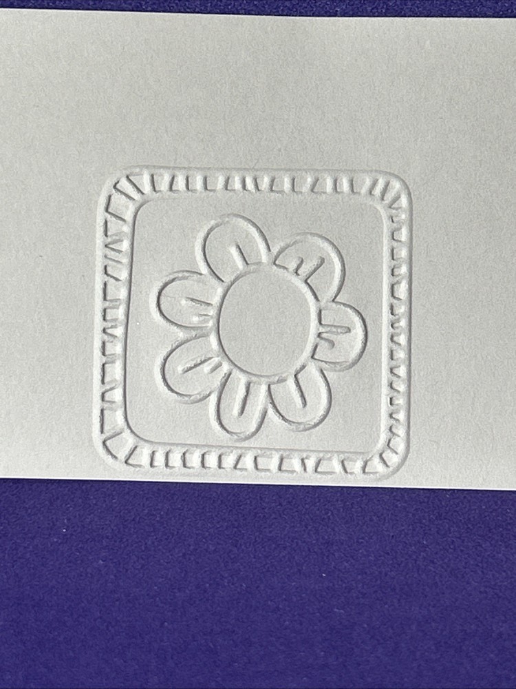 Framed Sunflower Embossing Folder Cuttlebug Provo Craft Card Making Scrapbooking