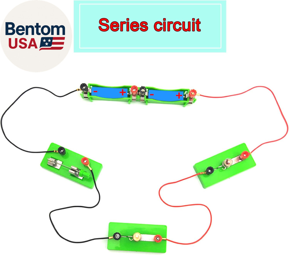 Physics Science Lab Learning Circuit Kit,Electricity Experiment Set,Building Cir