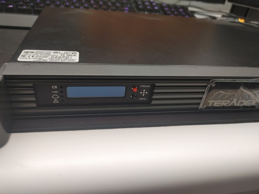 Teradek Slice-166 Rack-Mount HD-SDI H.264 Encoder