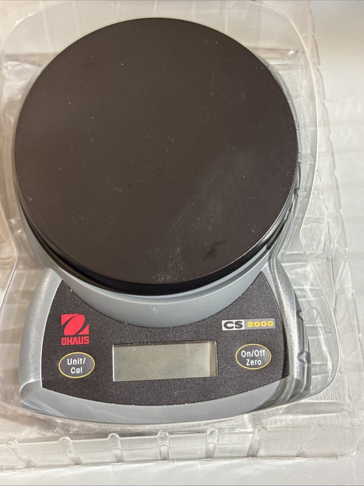 Brand New Ohaus CS-2000 Compact Scale High Performance Low Profile CS2000-0W0