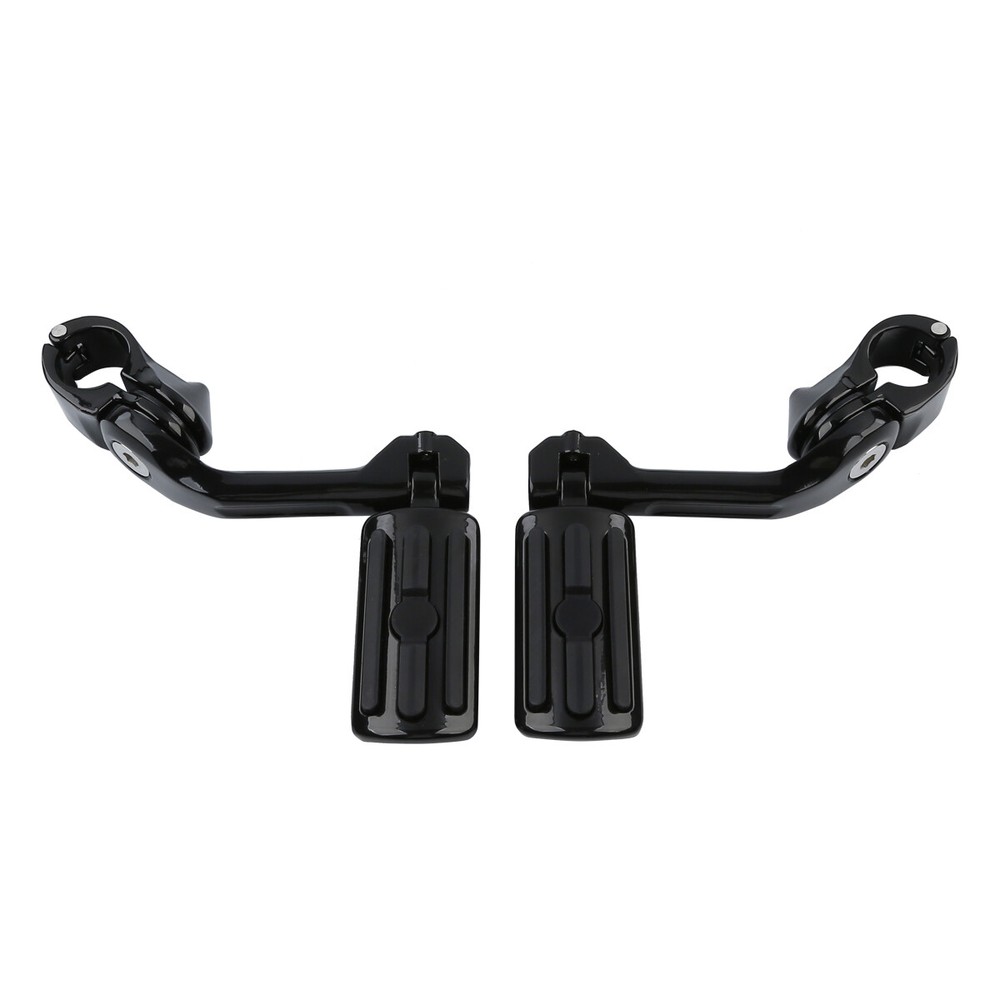 Highway Engine Guard Crash Bar & Footpegs Peg Fit For Harley Softail 2000-2017