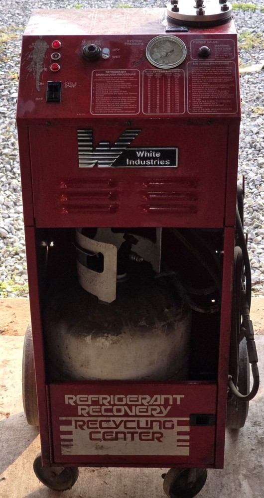 WHITE AC R12 RECOVERY SYSTEM