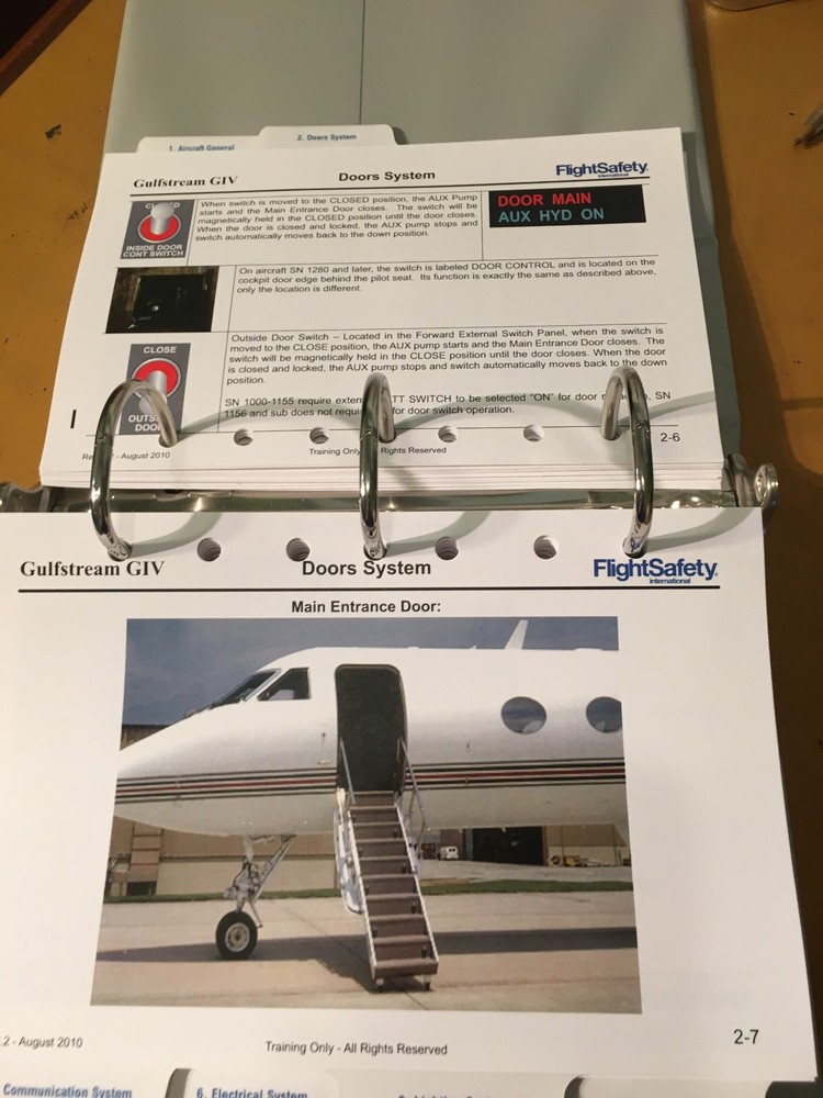 Gulfstream IV Pilot Training Handbook