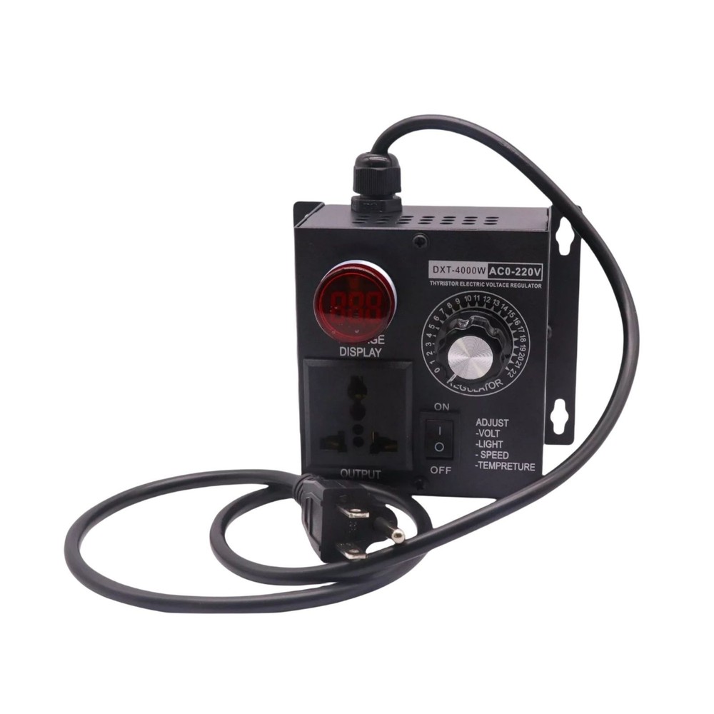 AC 110V/220V Input Voltage Electronic Voltage Regulator Fan Speed Controller