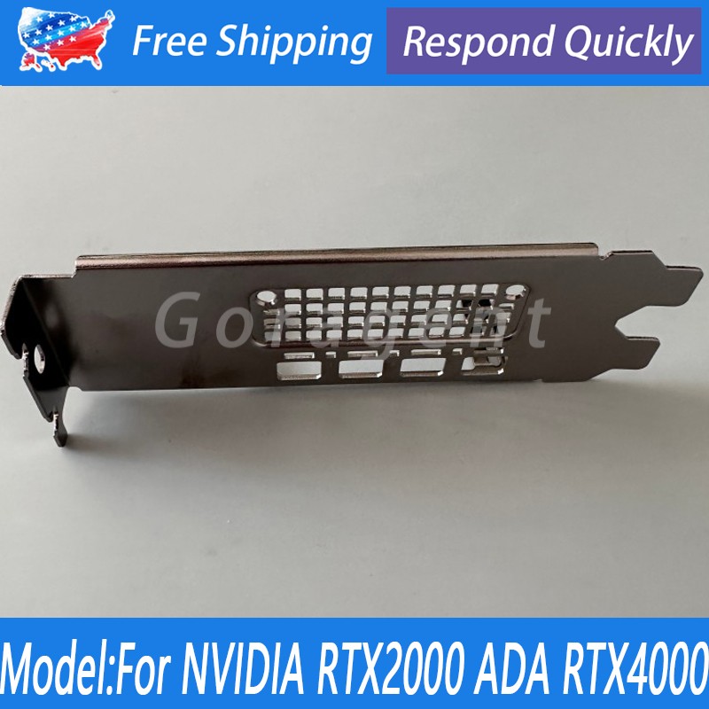 Full Hight Profile Bracket NVIDIA RTX2000 ADA RTX4000 Graphics Video Card 12CM