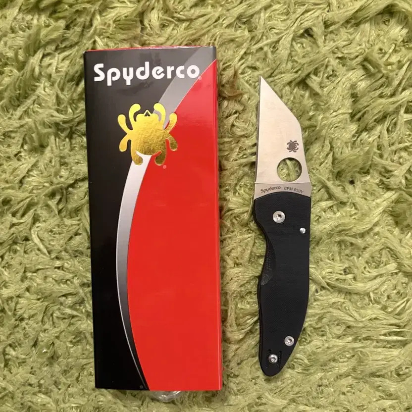 Spiderco Micro Jumbo Black Knife Official
