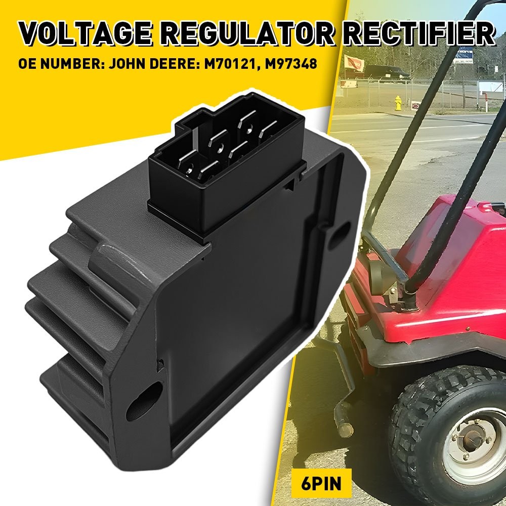 Voltage Regulator Rectifier Assembly For Kawasaki & John Deere Motorcycle Engine