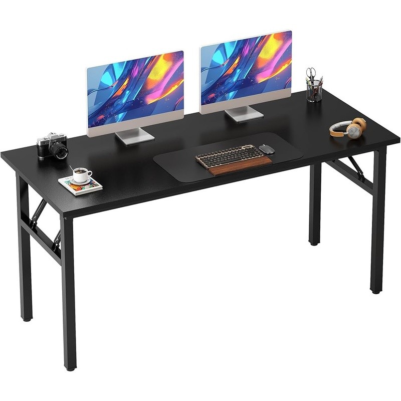 Foldable Computer Desk Space Saving Writing Desk Home Office Study Room New