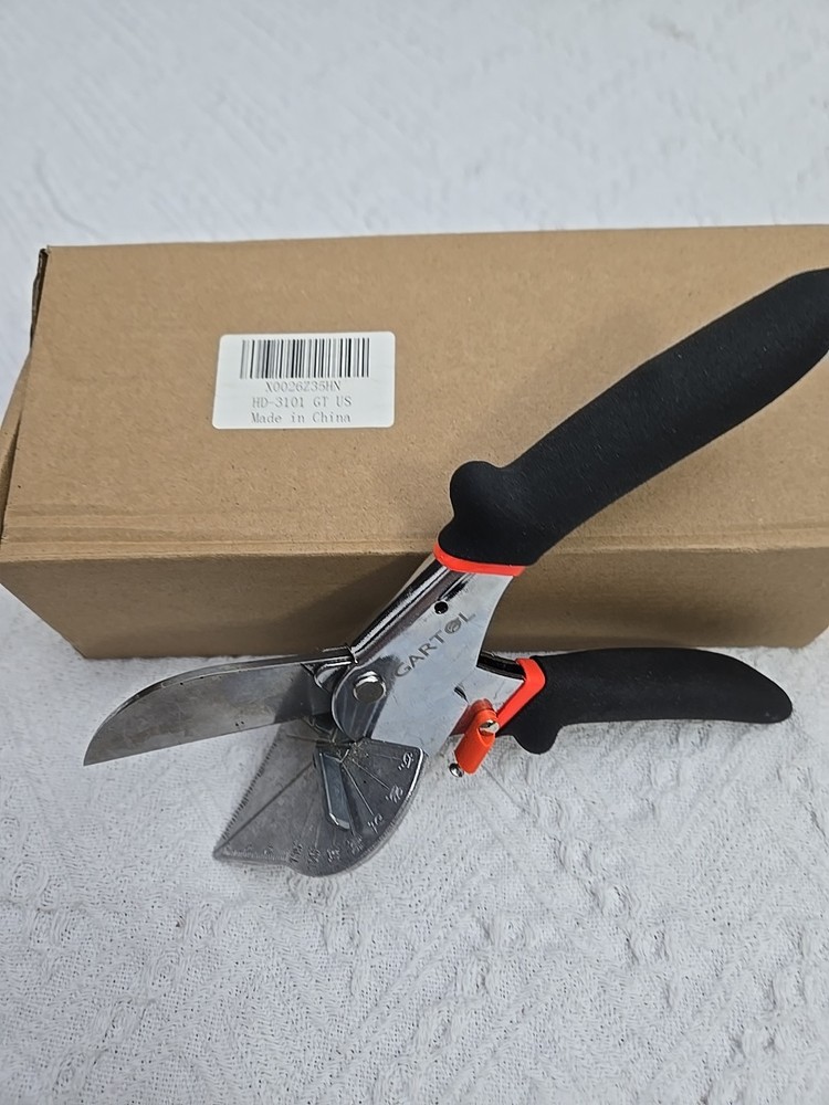 Multifunctional Trunking Miter Shears For Angular Cutting 45-135 Degree NIB