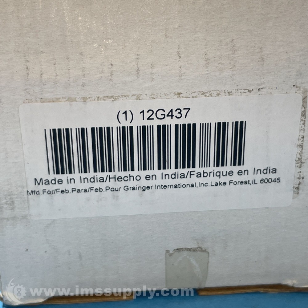 Grainger Approved 12G437 Analog Panel Meter FNFP