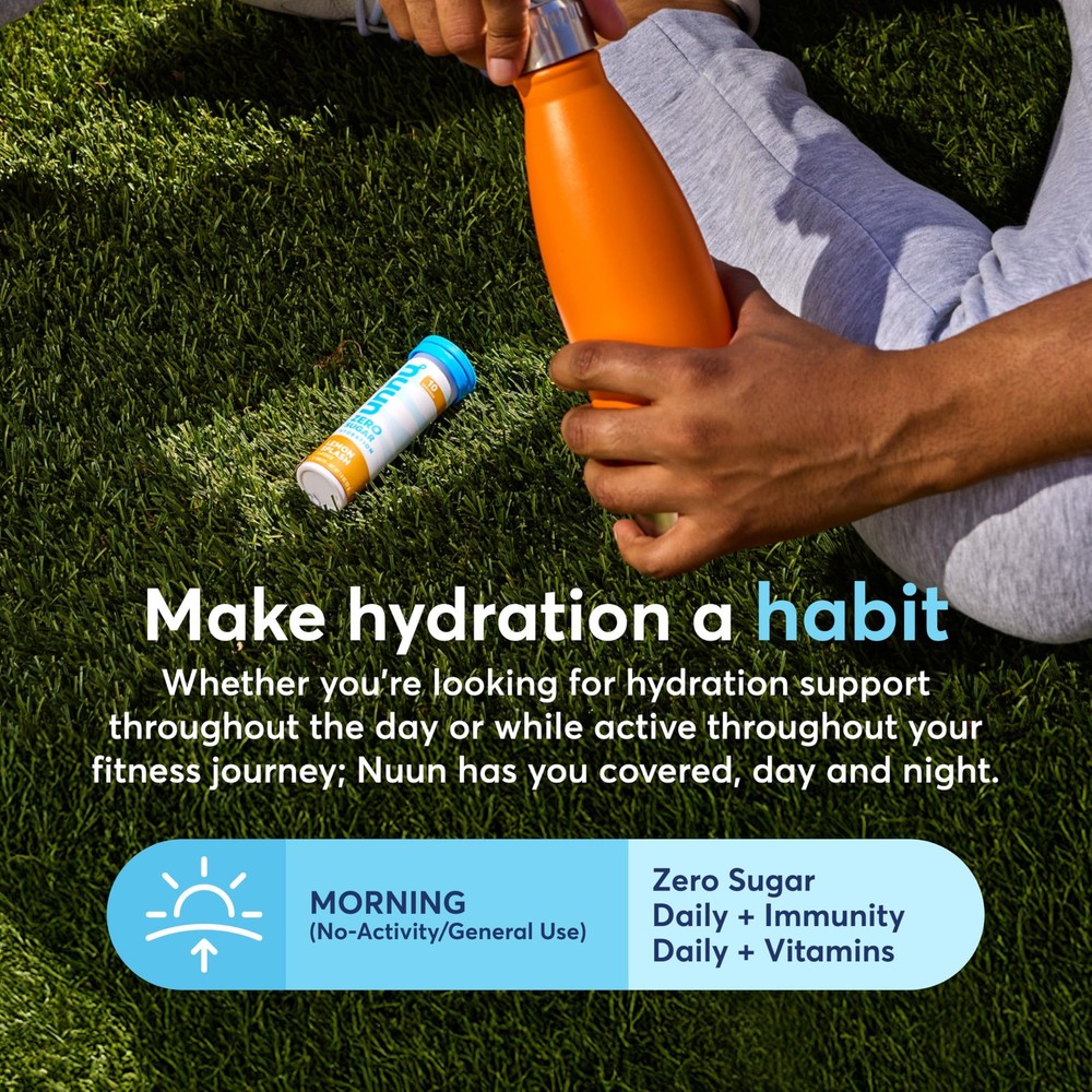 Nuun Zero Sugar Electrolyte Tablets 80 Servings